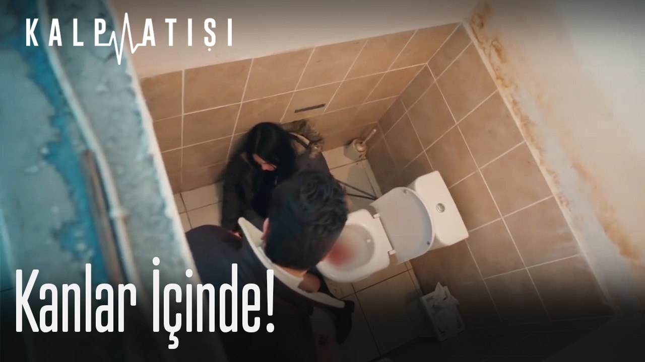 Tuvalette kanlar içinde!