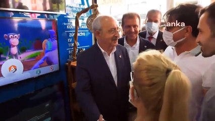 Esnaf ziyaretinde “İnşallah Cumhurbaşkanım hoş geldiniz” diye karşılanan Kılıçdaroğlu: Durun bakalım