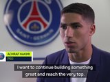 Hakimi targeting trophies with PSG