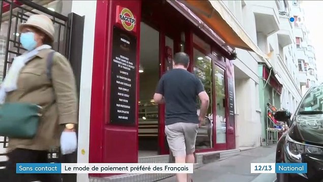 Le paiement sans-contact est devenu le mode de règlement privilégié des Français - Il représente la moitié des paiements par carte - VIDEO