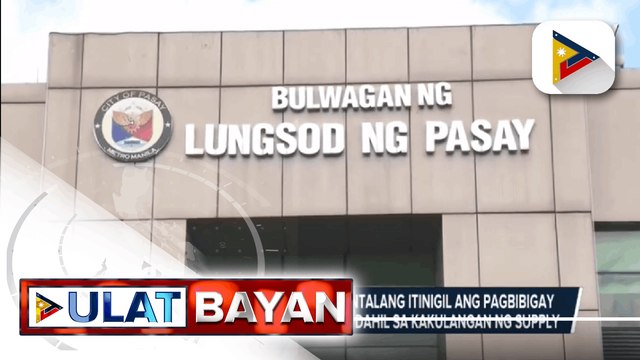 Ilang lungsod sa NCR, pansamantalang itinigil and pagbibigay ng 1st dose ng COVID-19 vaccines dahil sa kakulangan ng supply