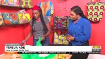 Yensua Ade: How to make Bridal Fans- Badwam Afisem on Adom TV (7-7-21)