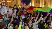 Nem csitulnak az indulatok a grúz fővárosban a lefújt Pride után