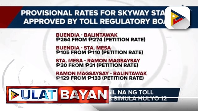 SMC, maninigil na ng toll sa Skyway Stage 3 simula Hulyo 12