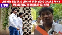 Johnny Lever & Junior Mehmood Remember Dilip Kumar Sahab | Talk About Beautiful Memories