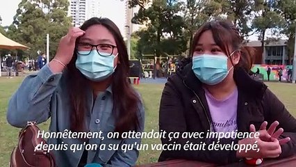A Sydney, files d'attente pour la vaccination alors que le confinement est prolongé