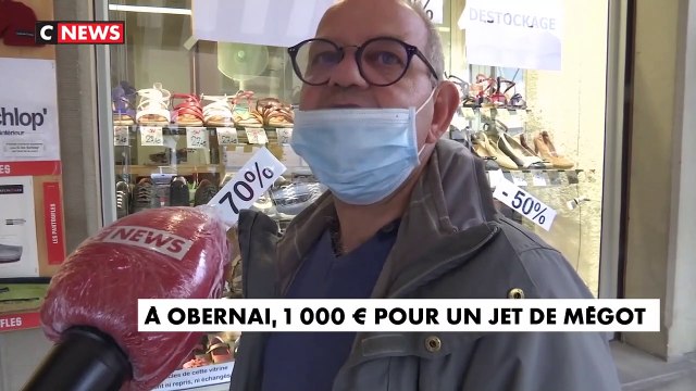 Bas-Rhin - La mairie d'Obernai adopte une nouvelle amende pour lutter contre la pollution: 1.000 euros pour un jet de mégot ou de déchets sur la voie publique