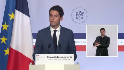 Compte rendu du Conseil des ministres du 7 juillet 2021
