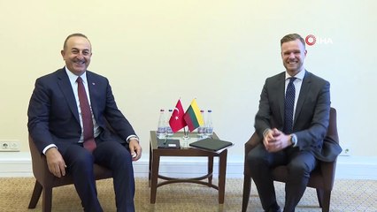 - Bakan Çavuşoğlu, Litvanyalı mevkidaşı Landsbergis ile görüştü