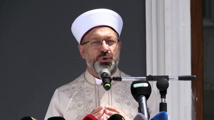 ORDU - Diyanet İşleri Başkanı Erbaş, Gürgentepe Müftülüğü Hizmet Binası açılışına katıldı (1)