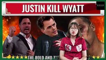 CBS The Bold and the Beautiful Spoilers Justin kills Wyatt to monopolize Spencer Publications