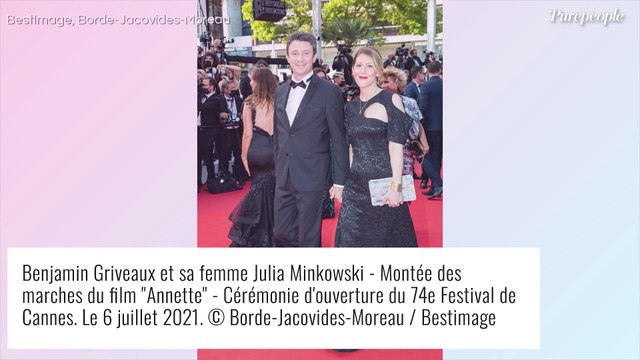 Benjamin Griveaux et sa femme Julia Minkowski retrouvent le sourire au Festival de Cannes