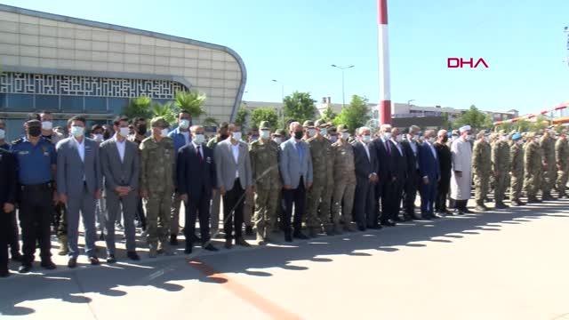 MARDİN ŞEHİDİ TÖRENLE MEMLEKETİNE UĞURLANDI