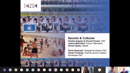 Webinaire Savoirs et Cultures (jeu video) - CNC - 2 juillet 2021