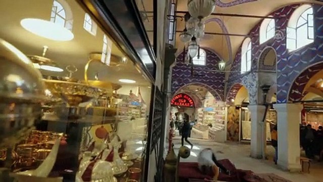 İSTANBUL - Parkur sporcusu Tommaso, Kapalıçarşı'yı keşfetti