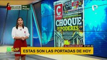 Pamela Acosta lee portadas periódicos en BDP - miércoles 07 de julio 2021