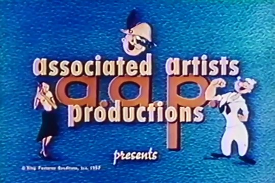 Popeye the Sailor : Private Eye Popeye (1954)