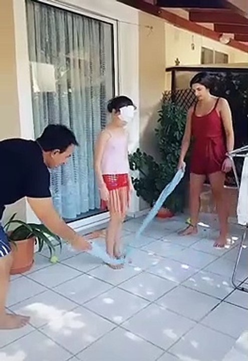 Playing jumping rope