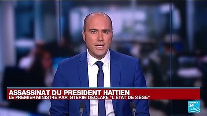 Après l'assassinat du président haïtien, "l'état de siège" est déclaré