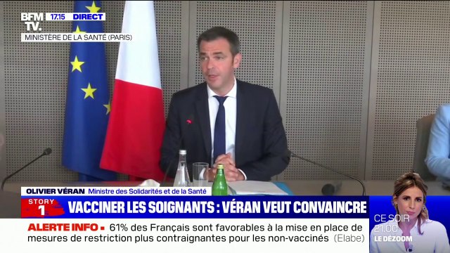 Olivier Véran à propos du variant Delta: Nous pouvons le battre et nous allons le battre