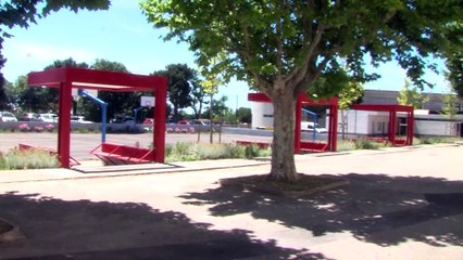Au lycée Mongrand, un nouveau gymnase "sport-de-boucain"
