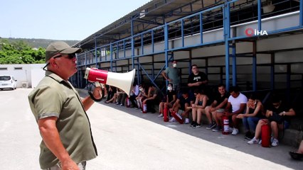 - Belediye personeline Temel Yangın Eğitimi verildi