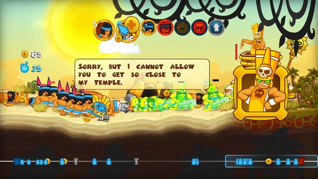 Swords and Soldiers, Playthrough, Level 4- , Pt. 2