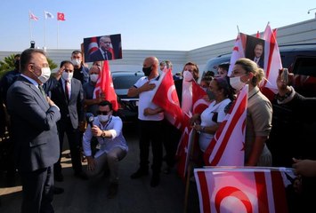 Cumhurbaşkanı Yardımcısı Oktay KKTC'de