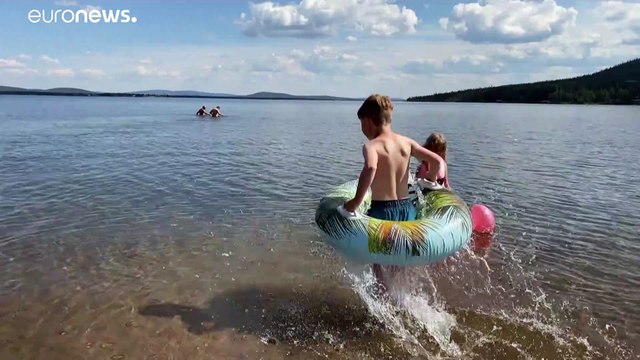 Жители стран Северной Европы изнывают от жары