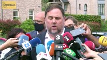 Oriol Junqueras diu que es trobaran més cops amb Carles Puigdemont