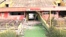 Cebeci İnönü Stadyumu’nun yıkımına başlandı