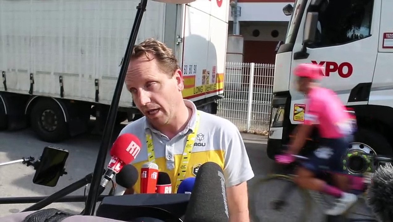 Tour de France 2021 - Merijn Zeeman, Jumbo-Visma team sporting director : "Tadej Pogacar can be attacked but for now he still has the yellow jersey"