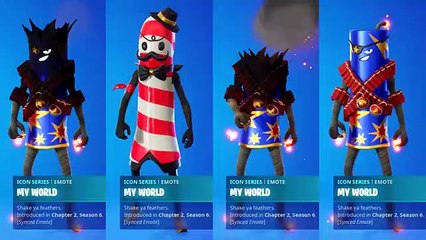 Top 50 Legendary Fortnite Dances With Best Music! (Pump Up The Jam, The Macarena, Build Up)