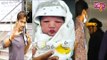 Arjun Sarja Arrives To See Meghana Raj Baby | Dhruva Sarja | Meghana Raj Baby Video