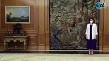 Ayuso, recibida en audiencia por el Rey Felipe VI en el Palacio de la Zarzuela