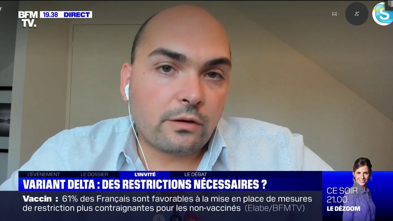 Pascal Crépey, épidémiologiste: "Les vaccins restent très efficaces, y compris contre le variant Delta"
