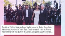 Sophie Marceau enfin de retour à Cannes : décolleté sensuel et robe moulante, l'actrice rayonne