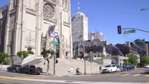El 'hombre burbuja' sorprende a los vecinos de de San Francisco (EEUU)