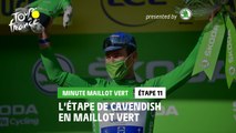 #TDF2021 - Étape 11 / Stage 11 - Škoda Green Jersey Minute / Minute Maillot Vert