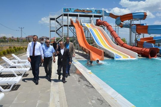 Tatvan'da su sporları ve eğlence merkezinin açılışı yapıldı