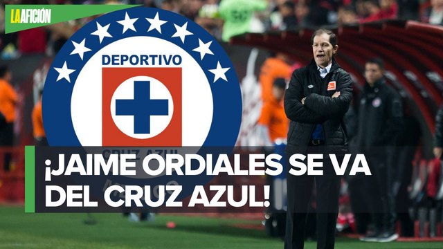 Jaime Ordiales renuncia como director deportivo del Cruz Azul