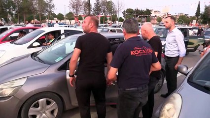 ADANA - Açık havada arabada sinema keyfi