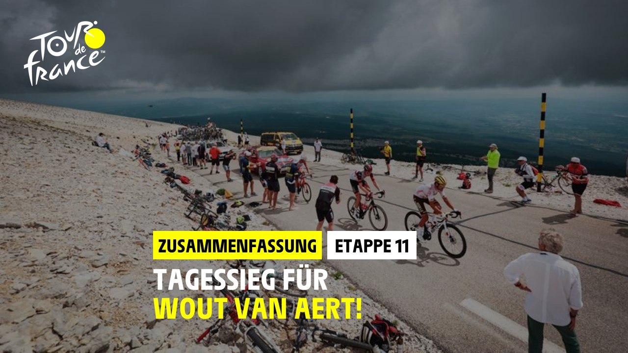 Zusammenfassung - Etappe 11 - #TDF2021