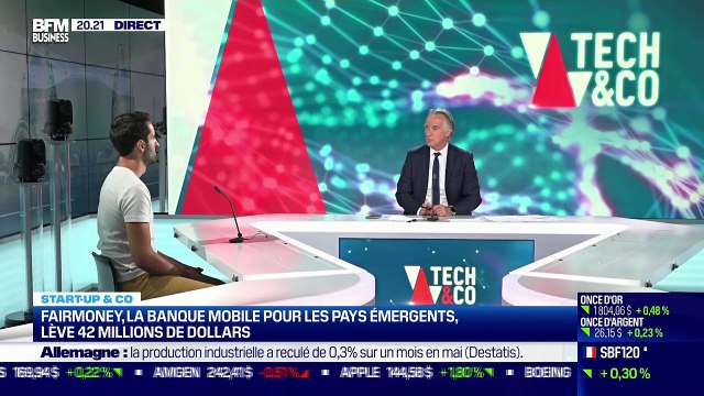 Start up & co : FairMoney, la banque mobile pour les pays émergents, lève 42 millions de dollars - 07/07