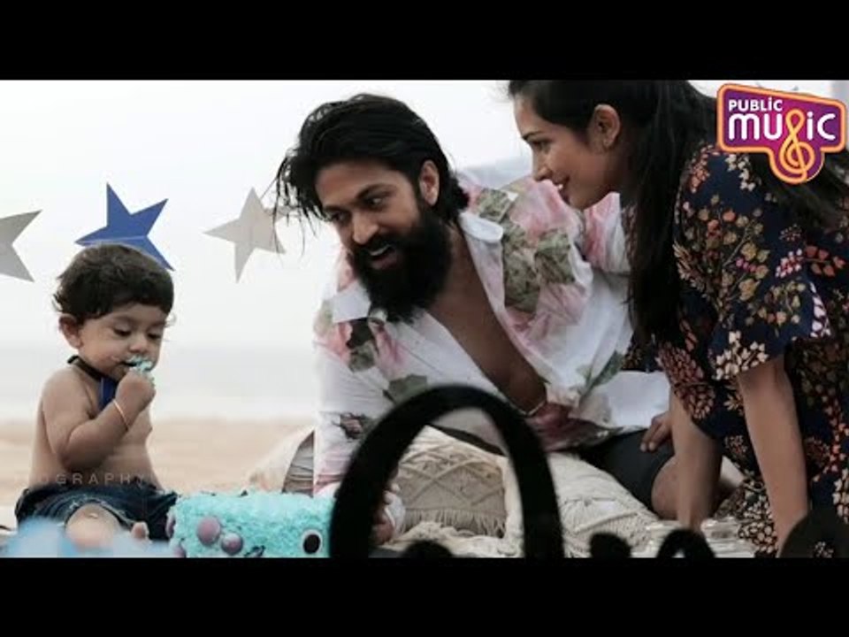 Yatharv Yash Birthday Celebration | Rocking Star Yash | Radhika Pandit