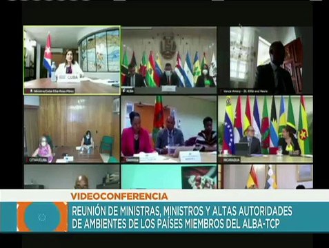 ALBA-TCP: Autoridades del Medio Ambiente articulan acciones para la lucha contra el cambio climático