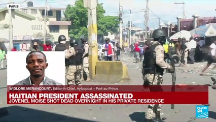 People fear that "a storm might come in the country" after Haitian president assassinated