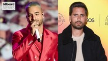 Maluma and Scott Disick’s Twitter Feud Has Fans Confused | Billboard News