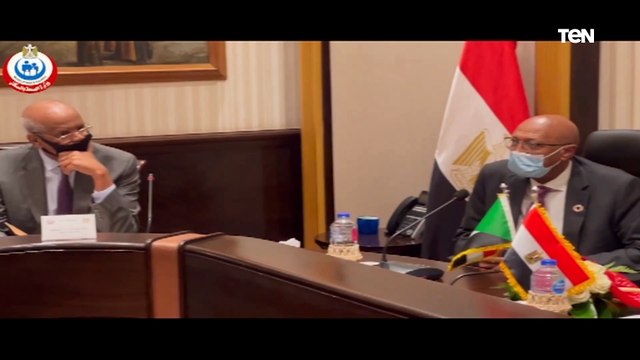 المؤتمر الصحفي لوزيرة الصحة الدكتورة هالة زايد بالسودان