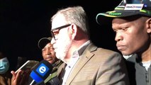 WATCH _ Carl Niehaus makes appearance at Nkandla as Zuma arrest looms
